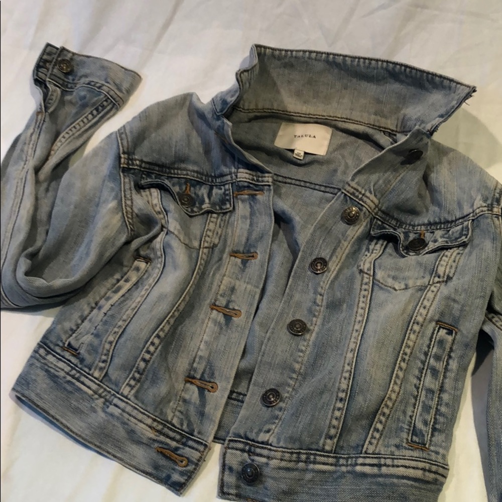 Talula Cropped Jean Jacket